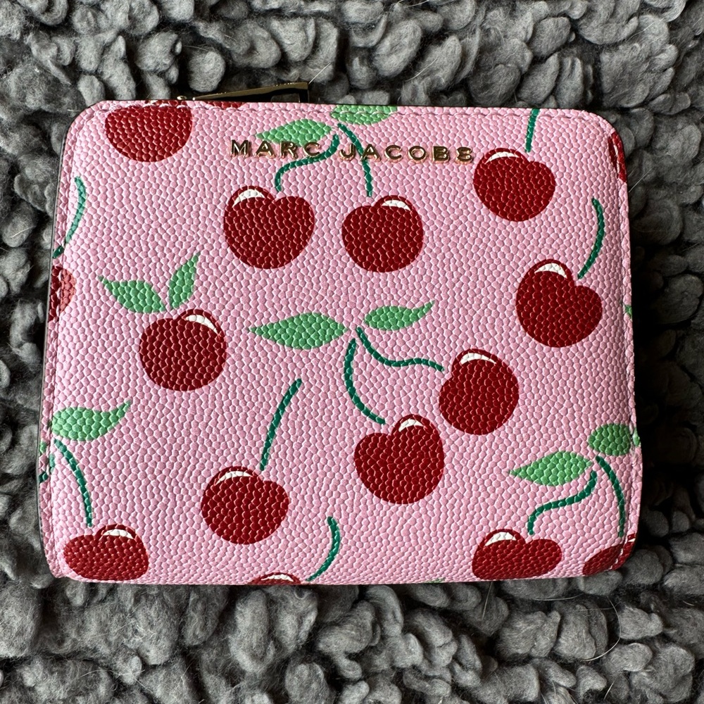 Marc Jacobs Cherry Print Wallet